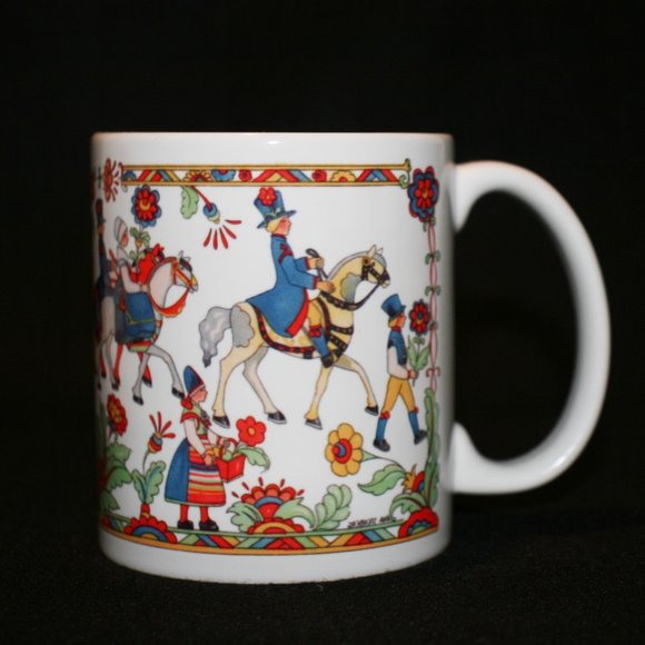 SET OF RENAISSANCE Coffee Mugs with Elaborate Art Medieval Patterns (No Returns) - Picture 2 of 13